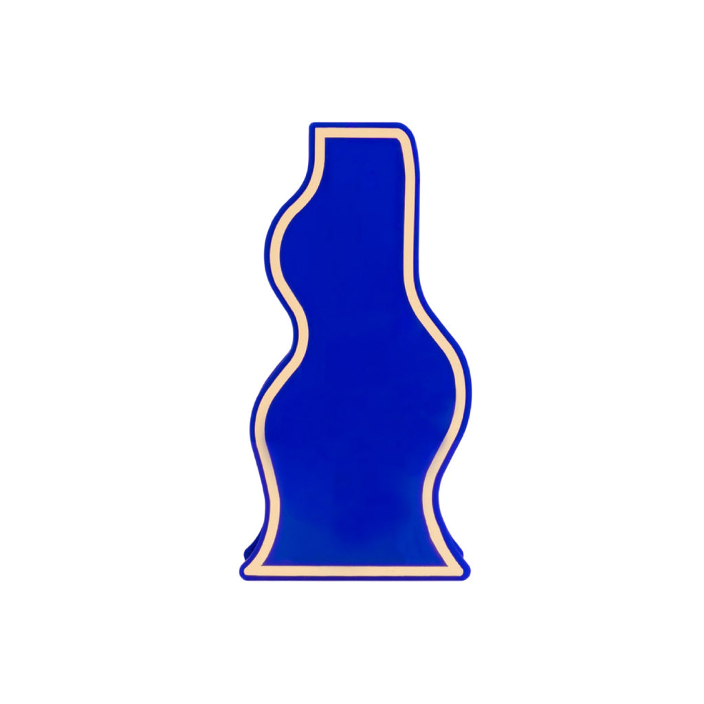 💙 Helio Ferretti | Pop Art Vase | Blue Vase