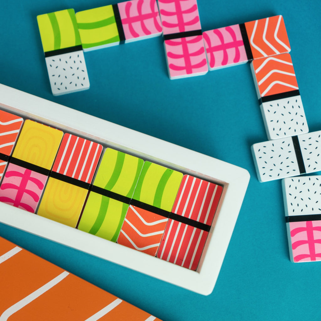 🍣 'Domigiri' Sushi-Inspired Dominoes Board Game