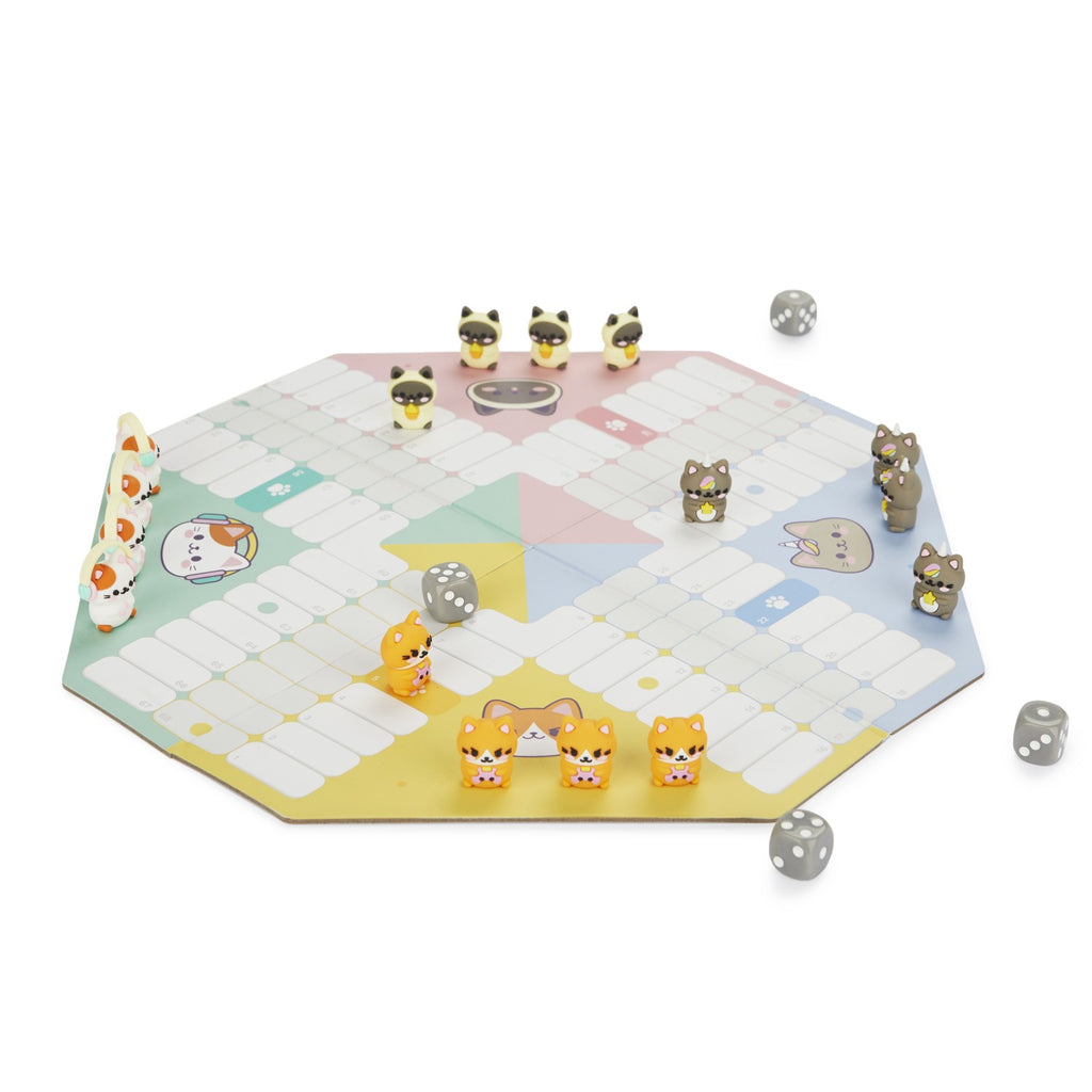 🐱 'Kawaii Purrchisi' Cat-Inspired Ludo Board Game