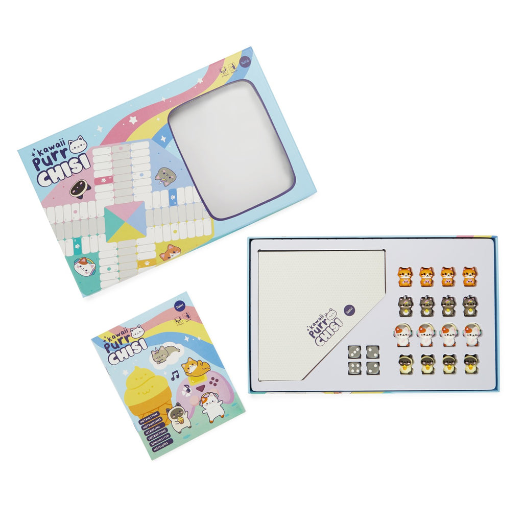 🐱 'Kawaii Purrchisi' Cat-Inspired Ludo Board Game