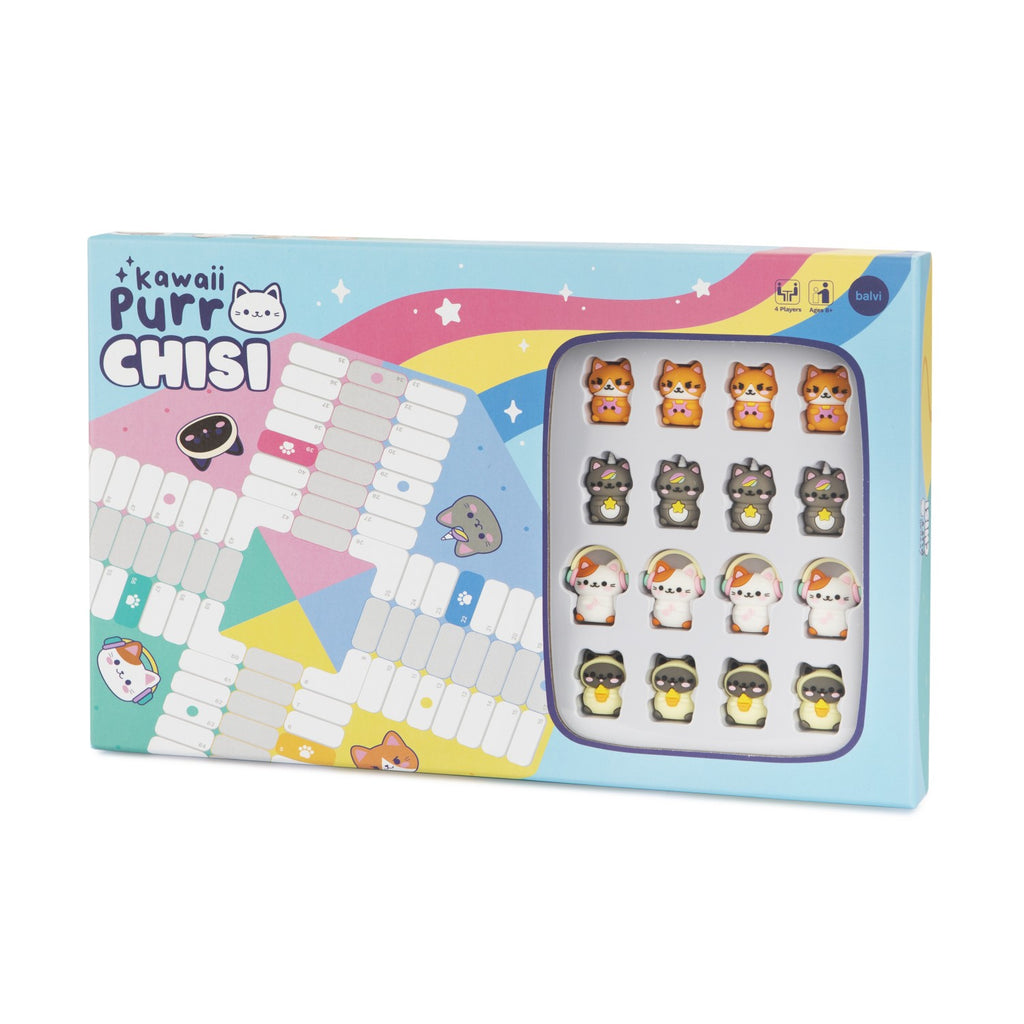 🐱 'Kawaii Purrchisi' Cat-Inspired Ludo Board Game