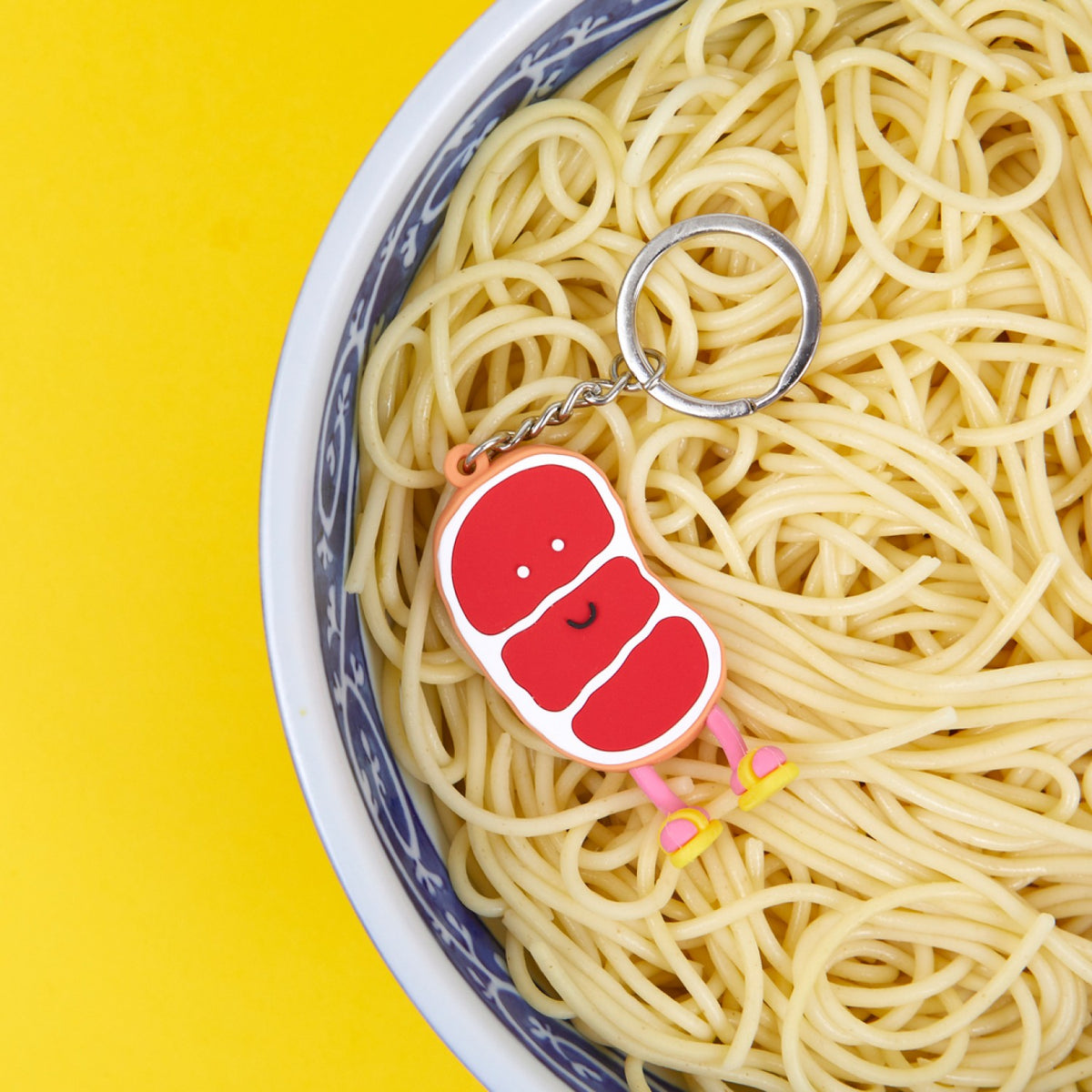 🍜  Ramen Keyring | 'Gyu Sensei' Meat SliceBalvi
