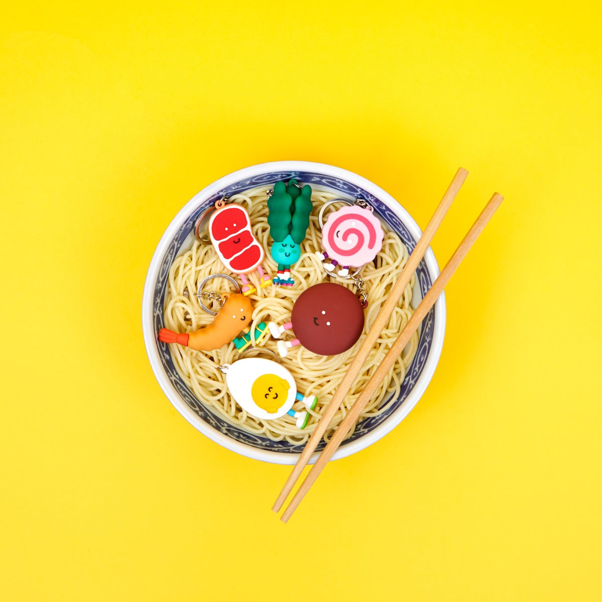 🍜  Ramen Keyring | 'Gyu Sensei' Meat SliceBalvi