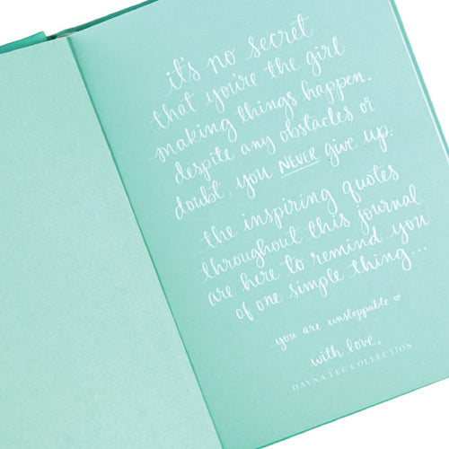 ✨ Eccolo | Inspirational Hardcover Journal | You Can Do Anything | 5x7"