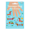 🐶 Children's Nail Stickers – Sausage Dog